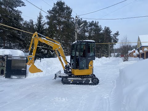 Видео: Первый честный обзор на мини экскаватор KATO HD 33 V5