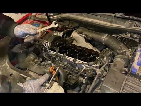 Видео: Регулировка теплового зазора форсунок 1.9tdi на гольф 5