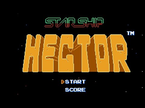 Видео: Starship Hector (NES) Прохождение долгоиграющей видеоигры