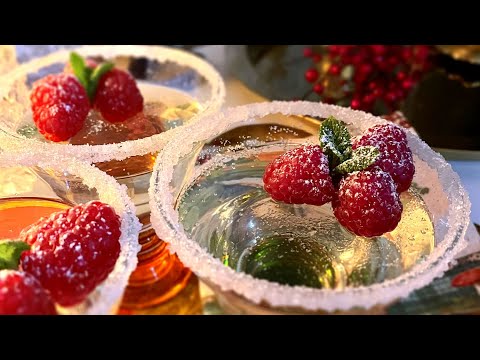 Видео: Желе из ШАМПАНСКОГО🥂Нежно и изысканно #juliaslifenotes