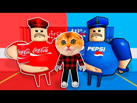 Видео: УБЕГАЮ ИЗ ТЮРЬМЫ БАРРИ КОКА КОЛЫ И БАРРИ ПЕПСИ В РОБЛОКС! COCA-COLA Vs PEPSI BARRY'S PRISON RUN!