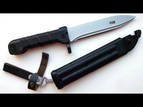 Видео: ШТЫК НОЖ  6Х5 АК-74 СССР 1989 год выпуска