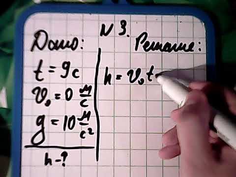 Видео: контрольная работа по кинематике