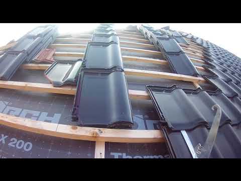 Видео: Керамическая черепица Creaton Balance