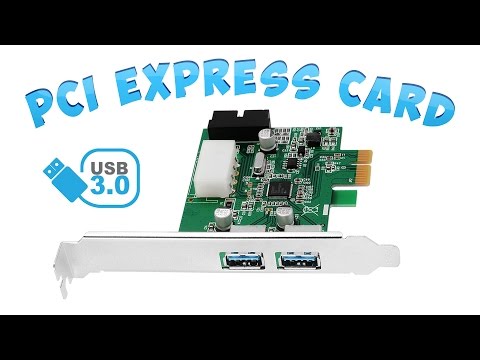 Видео: PCI Express Card USB 3.0 адаптер из Китая | Плата расширения USB3.0 | 19pin Renesas