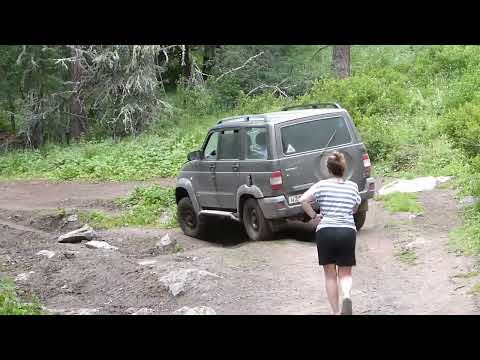 Видео: Дорога на Мультинские озёра на стоковом Патриоте.