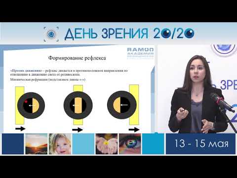 Видео: Ретиноскопия: статическая и динамическая. Ошибки, дискредитирующие метод – Поскребышева Ж.Н.
