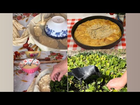 Видео: Bulgarian local pastry - ZELNIK - Bulgaristan yöresel böreği - селски ЗЕЛНИК