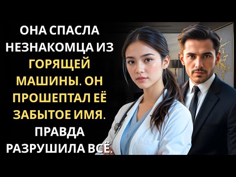 Видео: Она спасла без сознания CEO после аварии… а когда он очнулся, прошептал: “Ты обещала вернуться.”