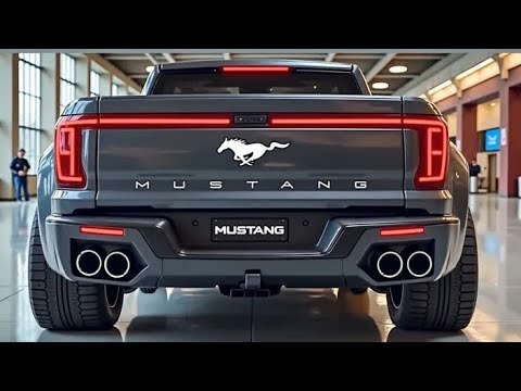 Видео: Пикап Ford Mustang 2026 года — идеальное сочетание мощи, мощности и практичности
