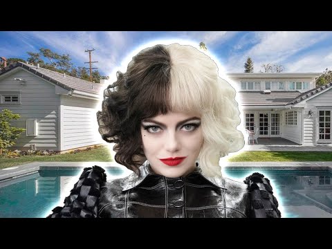 Видео: Круэлла – Как Живет Эмма Стоун и Сколько Она Зарабатывает