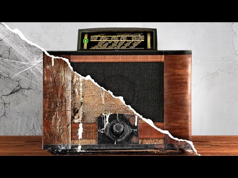 Видео: 1938 Philips | Реставрация старого радио