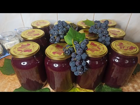 Видео: 🇺🇦😋🍇НАТУРАЛЬНИЙ ВИНОГРАДНИЙ СІК з М'ЯКОТТЮ  без соковижималки на зиму.🍇😋🇺🇦