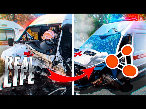 Видео: Аварии на реальных событиях в BeamNG.Drive #33