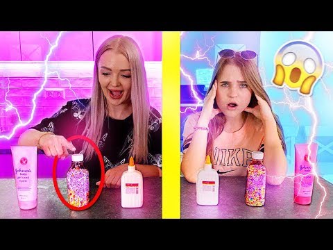 Видео: ШОК😱Телепатия Слайм БИТВА СЕСТЁР Челлендж 😳 Выбери Правильные Ингредиенты Чтобы Победить / Алиса