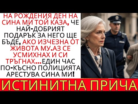 Видео: ИЗГОНИ МАЙКА СИ НА РОЖДЕНИЯ СИ ДЕН — ЧАС ПО-КЪСНО ПОЛИЦИЯТА ГО АРЕСТУВА!