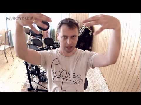 Видео: Как играть на барабанах - развитие ног (урок 12)