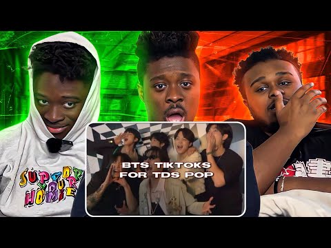 Видео: Реакция Bts TikTok на @TDSpop! (Jupithver)