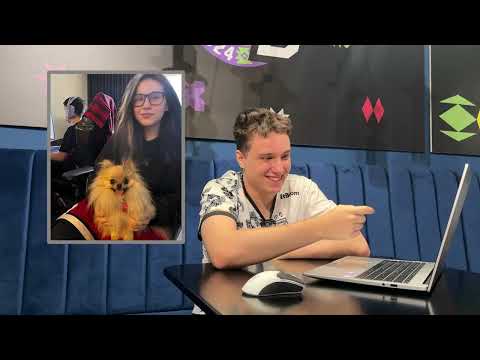 Видео: Larl, Nisha и Seleri угадывают и оценивают девушек-дотеров (AI)