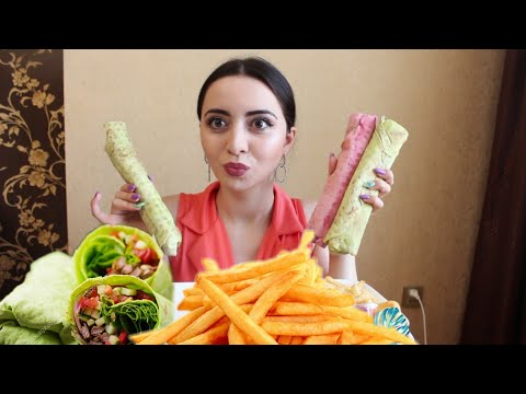 Видео: 3 ШАУРМЫ ЗА РАЗ / MUKBANG / Смогу ли я ?? #AykaEmilly