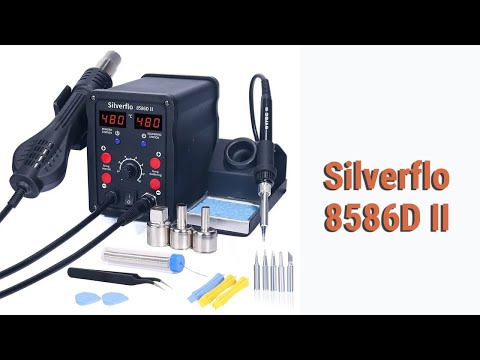 Видео: Паяльная станция Silverflo 8586D II - распаковка