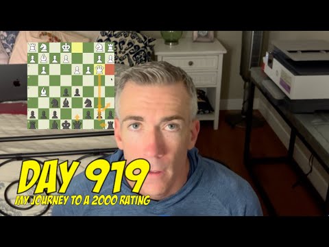 Видео: День 919: Играю в шахматы каждый день, пока не достигну рейтинга 2000.