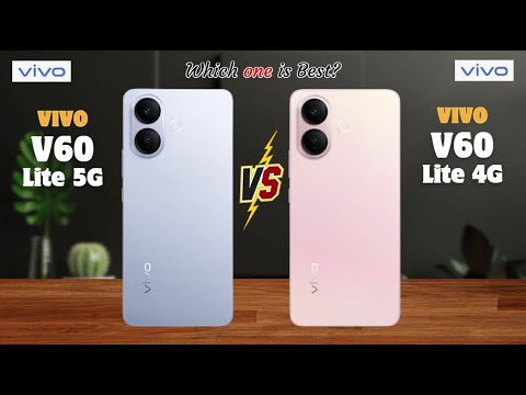 Видео: Vivo V60 Lite против Vivo V60 Lite 4G⚡полные сведения