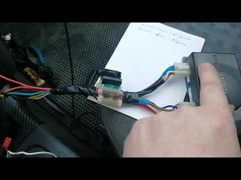 Видео: Установка сигнализации на Мерседес, Ванео и А класс