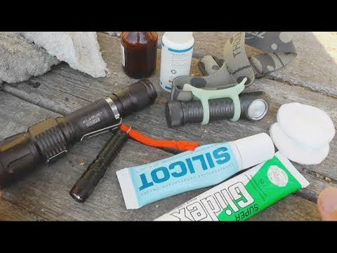 Видео: Про смазку для фонарей. Мазать ли резьбу, чем и как.