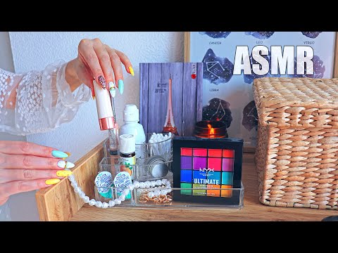 Видео: Asmr CLEANING AND ORGANIZING My bedroom Satisfying Video | АСМР в СПАЛЬНЕ Организация косметики