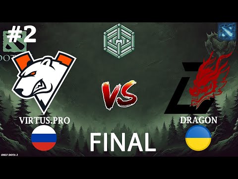 Видео: ПОТНО, ДАЖЕ ОЧЕНЬ ПОТНО! | Virtus.Pro vs Dragon Esports #2 (BO5) FINAL | CCT Series 4