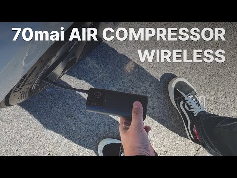 Видео: Обзор 70mai Air Compressor Wireless - беспроводной аккумуляторный компрессор для автомобиля