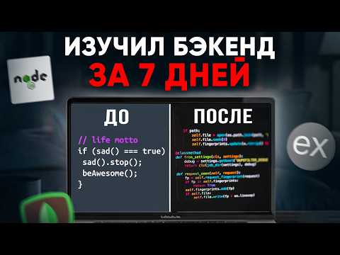 Видео: Попробовал Изучить Бэкенд за 7 ДНЕЙ