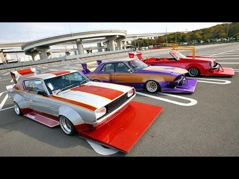 Видео: Японский стиль тюнинга  Bosozoku - направление  «Grachan»: самый фантазийный и безбашенный .