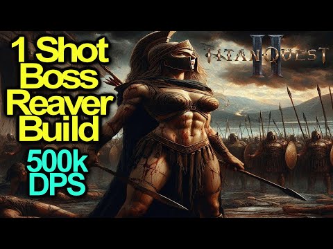 Видео: Сборка босса с одним выстрелом, урон 500 тыс. в секунду | Уровень 40, Разбойник | Titan Quest 2