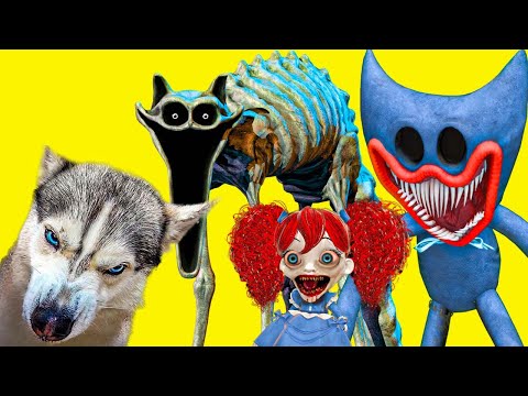 Видео: ФИНАЛЬНАЯ БИТВА С КОШМАРНЫМ КОТОМ ДРЕМОТОМ, ПОППИ и ХАГГИ ВАГГИ!! Полный фильм