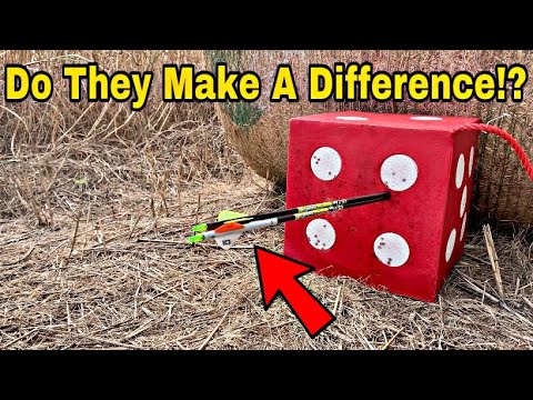 Видео: Лопасти термоусадочной флетчи летают по-разному: тестирование с Mathews Z7 Extreme