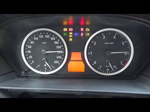Видео: BMW E60 5 SERIES  ТЕСТ ПРИБОРНОЙ ПАНЕЛИ.