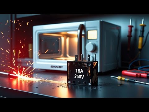 Видео: Ремонт микроволновки. Включается при закрытой дверце