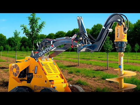 Видео: Пересадка Деревьев Стала Проще - Обзор ДИККТУМ Ямобура 600мм. на ДИКТУМ