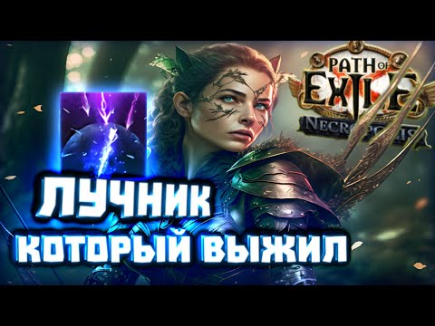 Видео: Дешевый лучник, который танкует метеор Убера! Каво!? | Path of Exile Некрополь 3.24