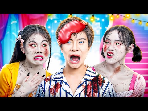 Видео: Baby Doll И Её Друзья Превратились В Зомби На Вечеринке С Ночёвкой | Baby Doll Français