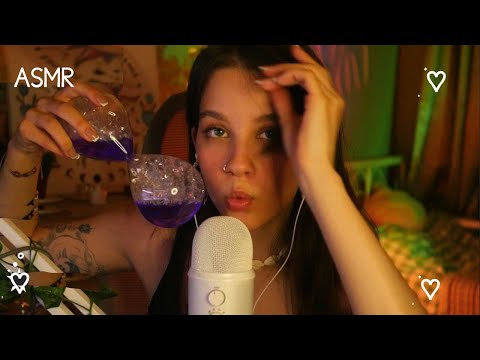 Видео: ASMR Поцелуи, Колбочки, Ложечки, Кисточки, Визуальные Триггеры и др. ٩(◕‿◕｡)۶ / Mar1oASMR