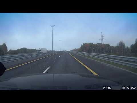 Видео: Санкт-Петербург - Москва по М11 октябрь 2020