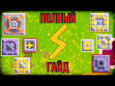 Видео: ВСЕ про ЭНЕРГИЮ на Серпуло! ПОЛНЫЙ Гайд. Mindustry