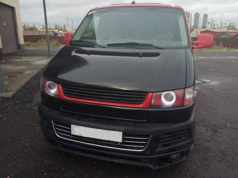 Видео: Пластиковые крылья VW T4 + пластиковый лючек бензобака