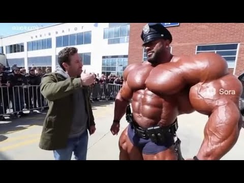 Видео: Что происходит, когда бодибилдеры становятся полицейскими?
