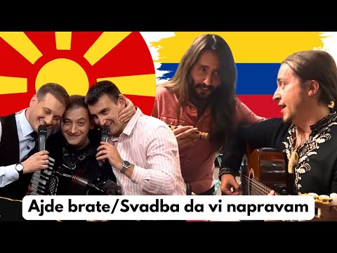 Видео: Прва реакција на македонска свадбарска музика – изведена од Колумбијците Јанко и Николас во Шпанија
