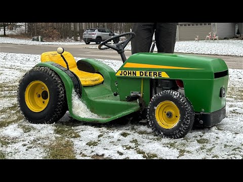 Видео: Ремонт гоночной косилки John Deere, часть 1!!