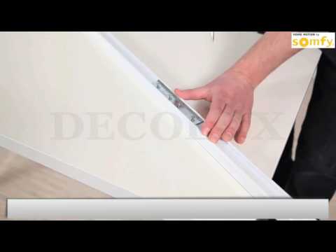 Видео: Как соединить электрокарниз Somfy Glydea со стыком